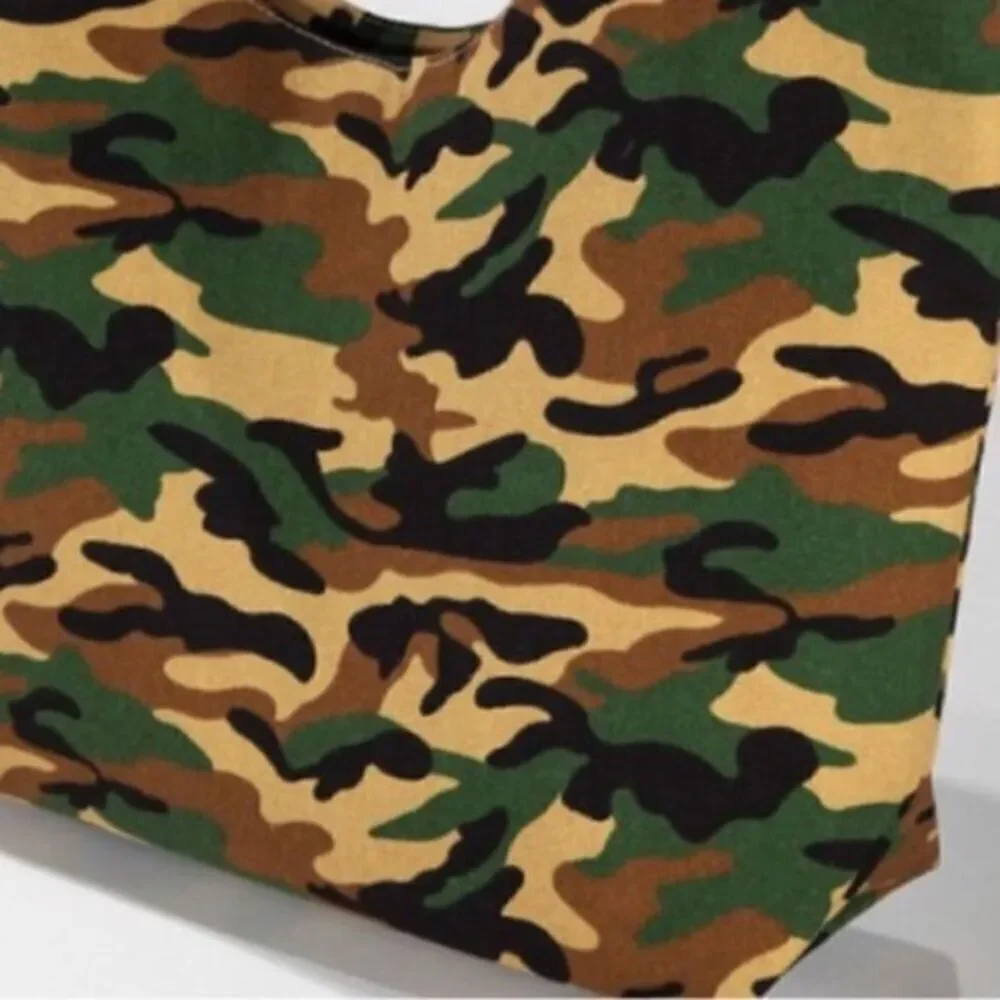 Camo Tote  Bag‎